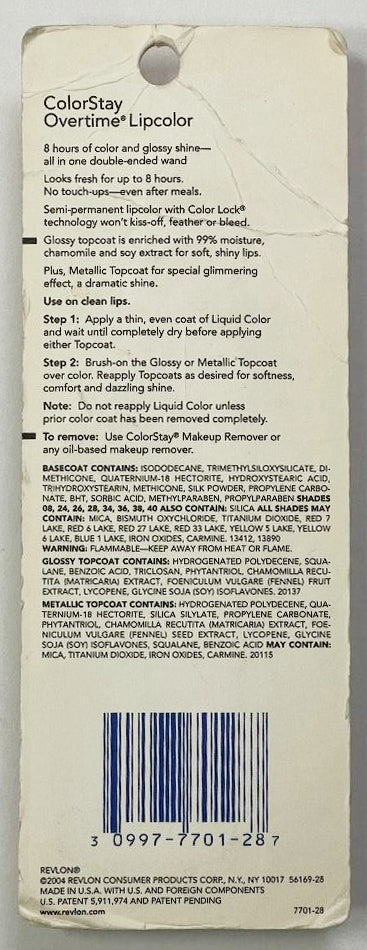 Revlon Colorstay Overtime Lipcolor - Stay Current