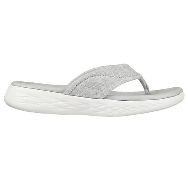 Skechers Ladies On The Go Flip Flop, Gray