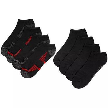 Reebok Men's Cushion Low Cut Socks (8 Pack) (170123)