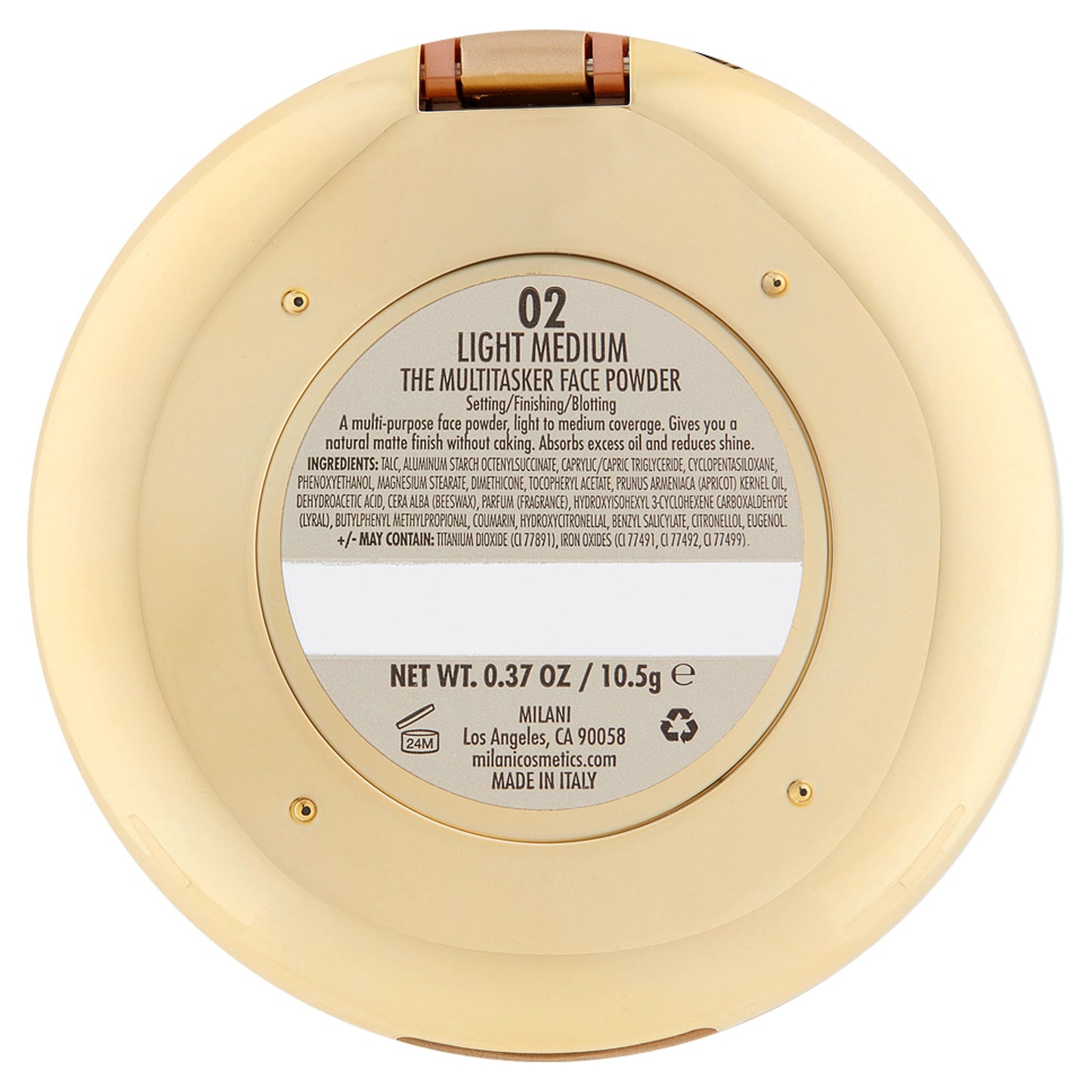 MILANI Cosmetics The Multitasker Face Powder - Light Medium 02