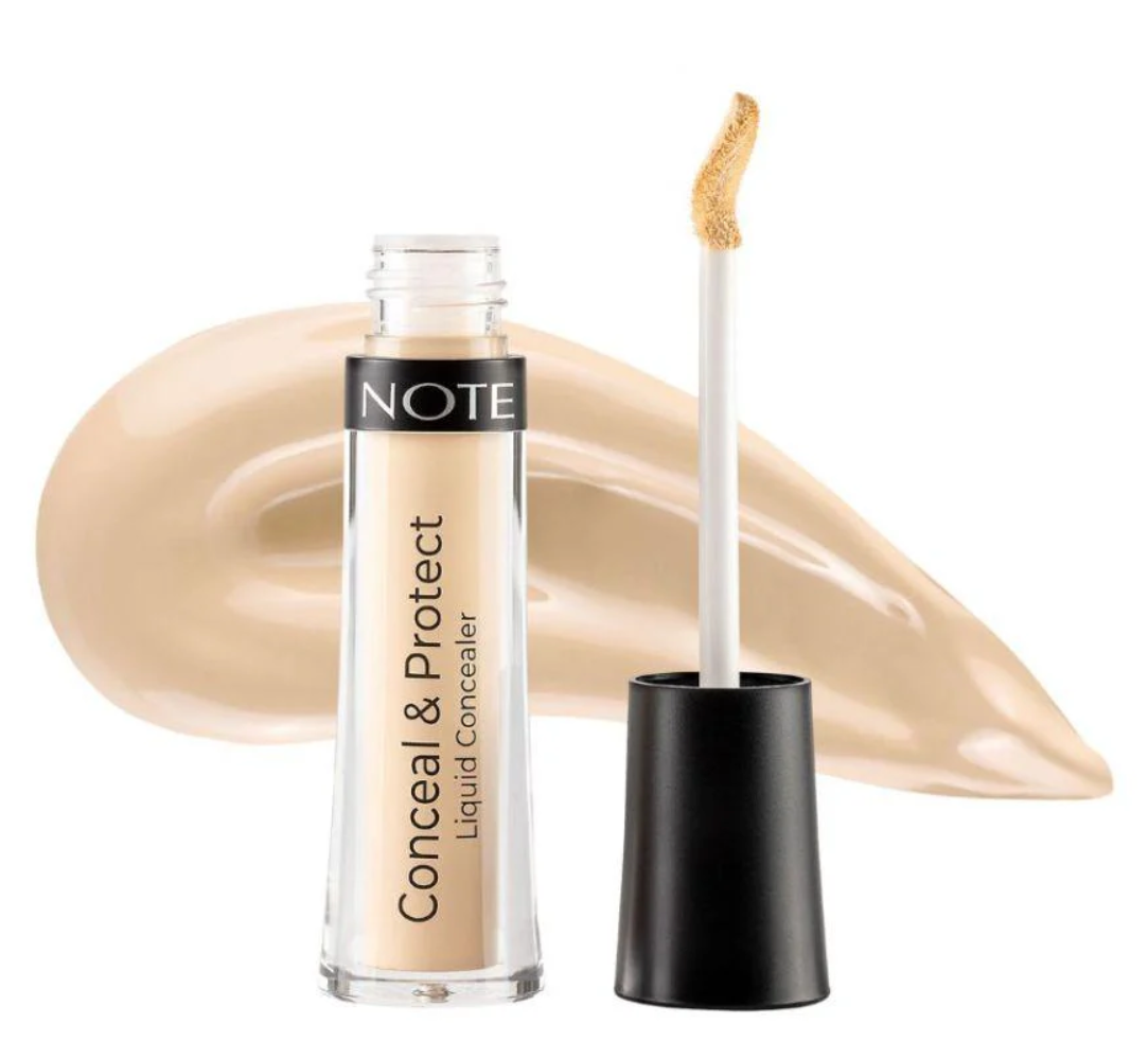 NOTE Cosmetics Conceal & Protect Liquid Concealer - Sand 02
