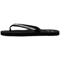NORTY Women's Flip Flops Adult Female Sandals Black Gem (12051)