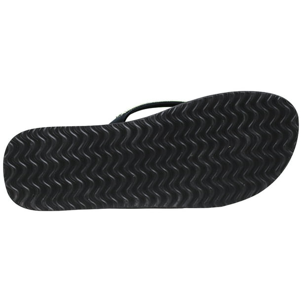 NORTY Women's Flip Flops Adult Female Sandals Black Gem (12051)