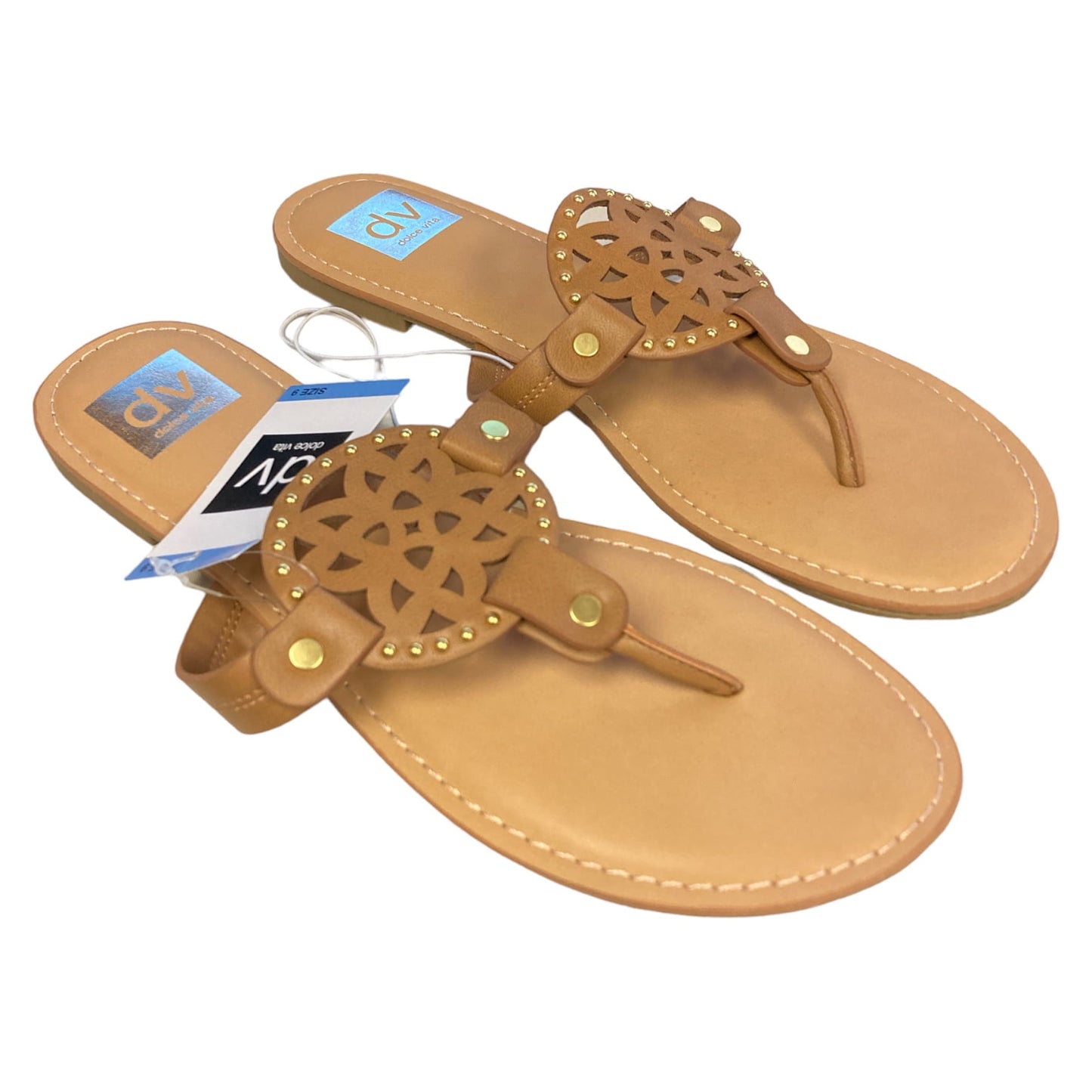 DV Dolce Vita Ladies Gionna Flat Sandal, Tan