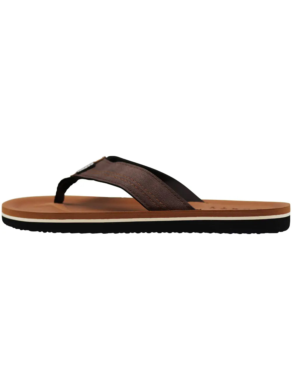 NORTY Mens Flip Flop Sandal Brown, Brown (11066)