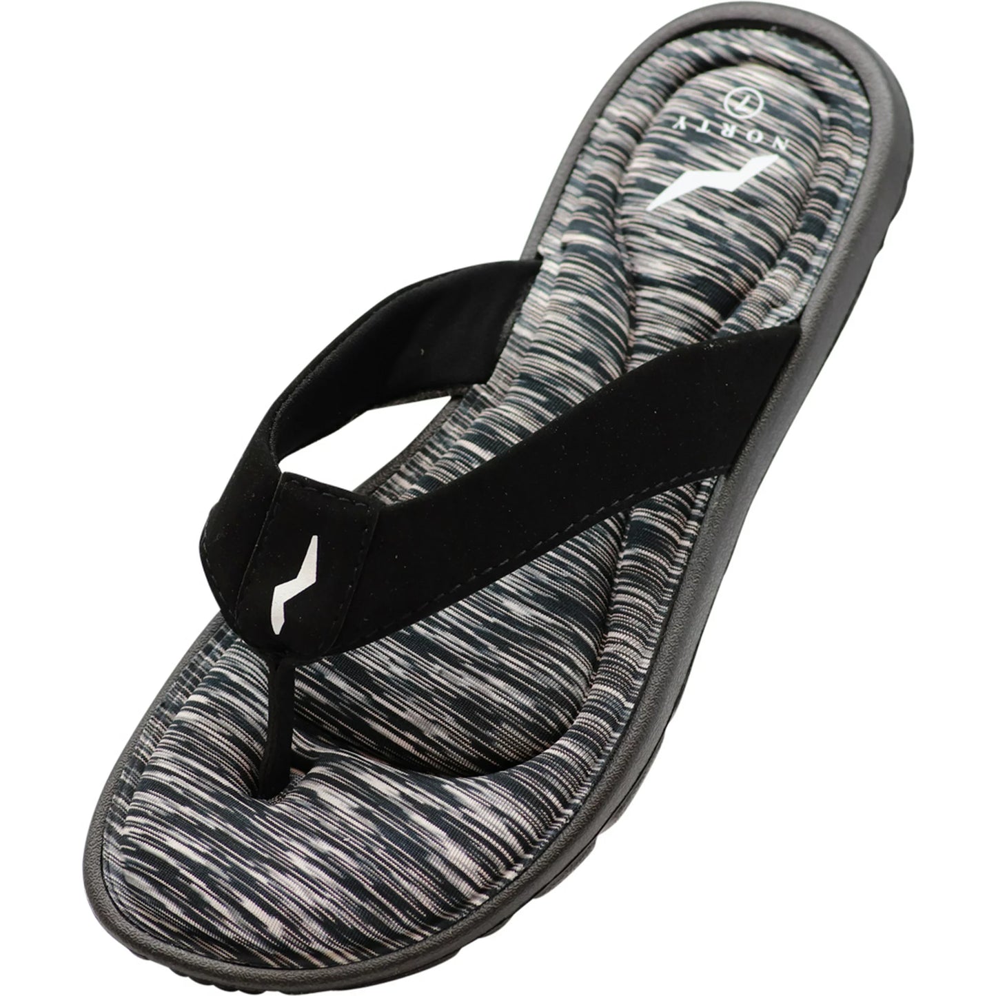 NORTY Womens Memory Foam Flip Flops