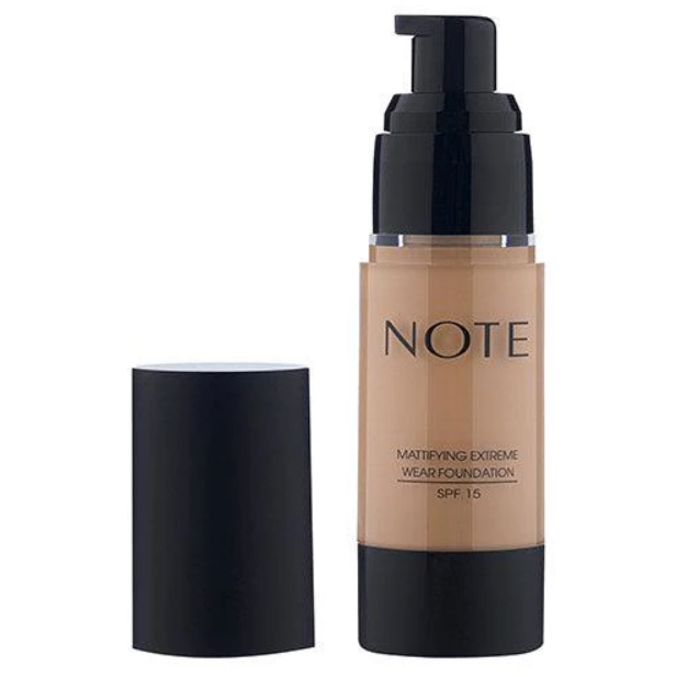 NOTE Cosmetics Mattifying Extreme Wear Foundation, SPF 15 - Golden Beige (116)