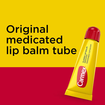 Carmex Classic Moisturizing Medicated Lip Balm, Original Flavor 3-Pack