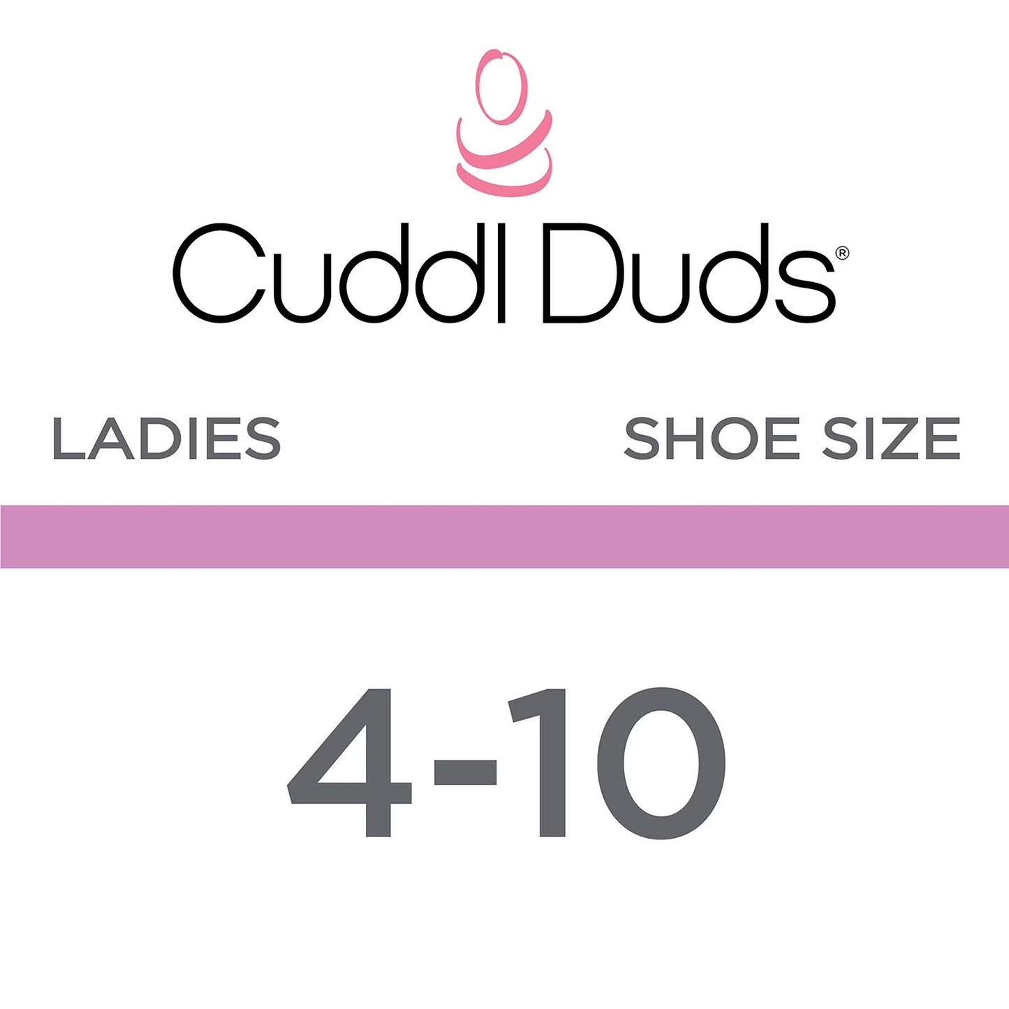 Cuddl Duds Women's - Super Soft Crew Sock, Blue (6-Pack)