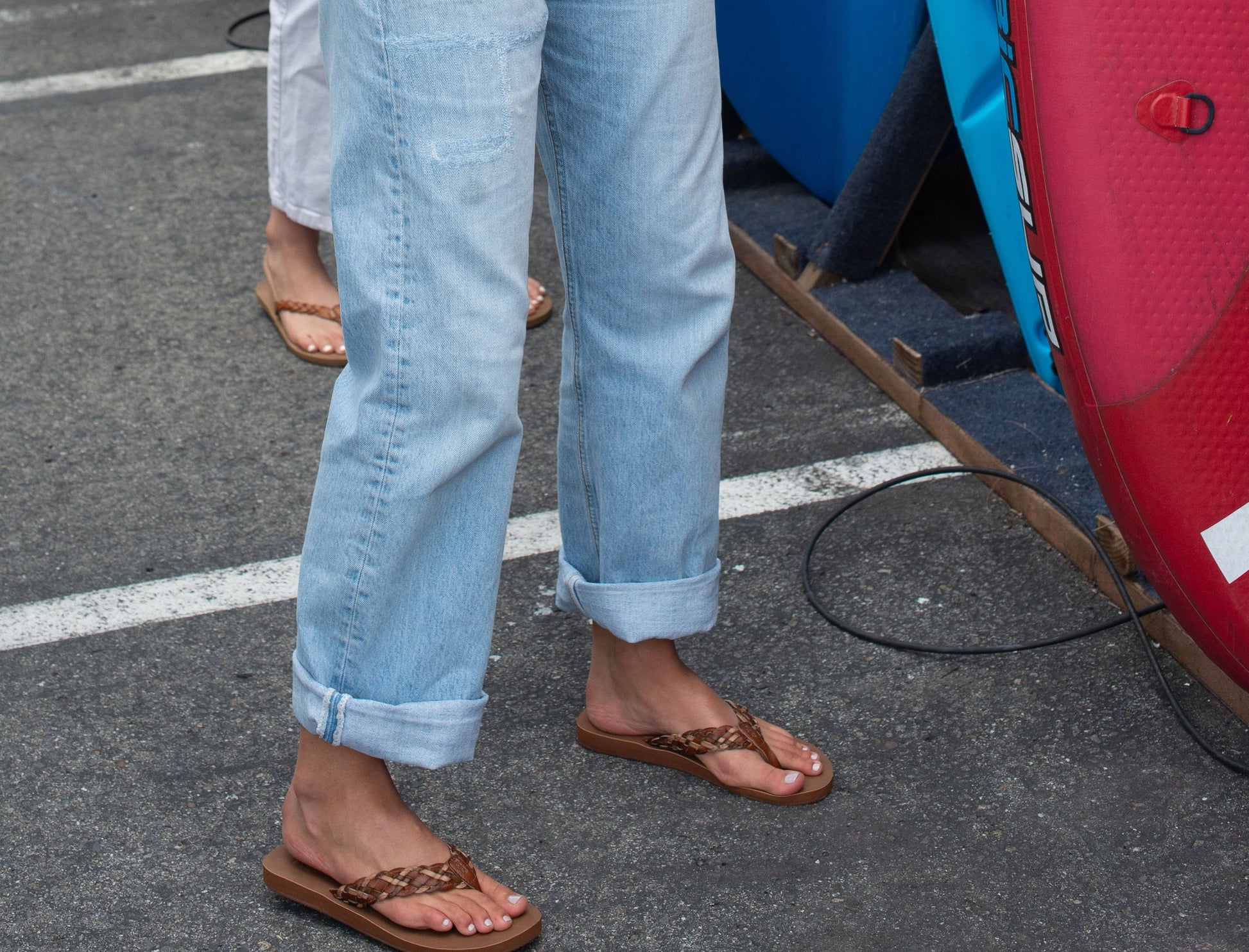 Flojos Divine Women's Sandal - Brown Multi (227)