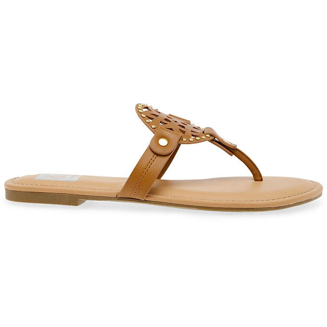 DV Dolce Vita Ladies Gionna Flat Sandal, Tan