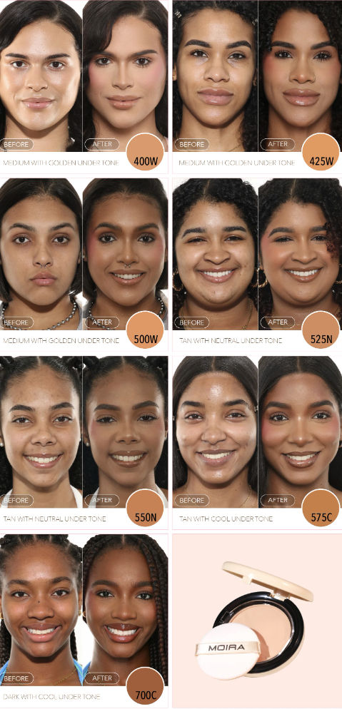 Moira Cosmetics Complete Wear Powder Foundation