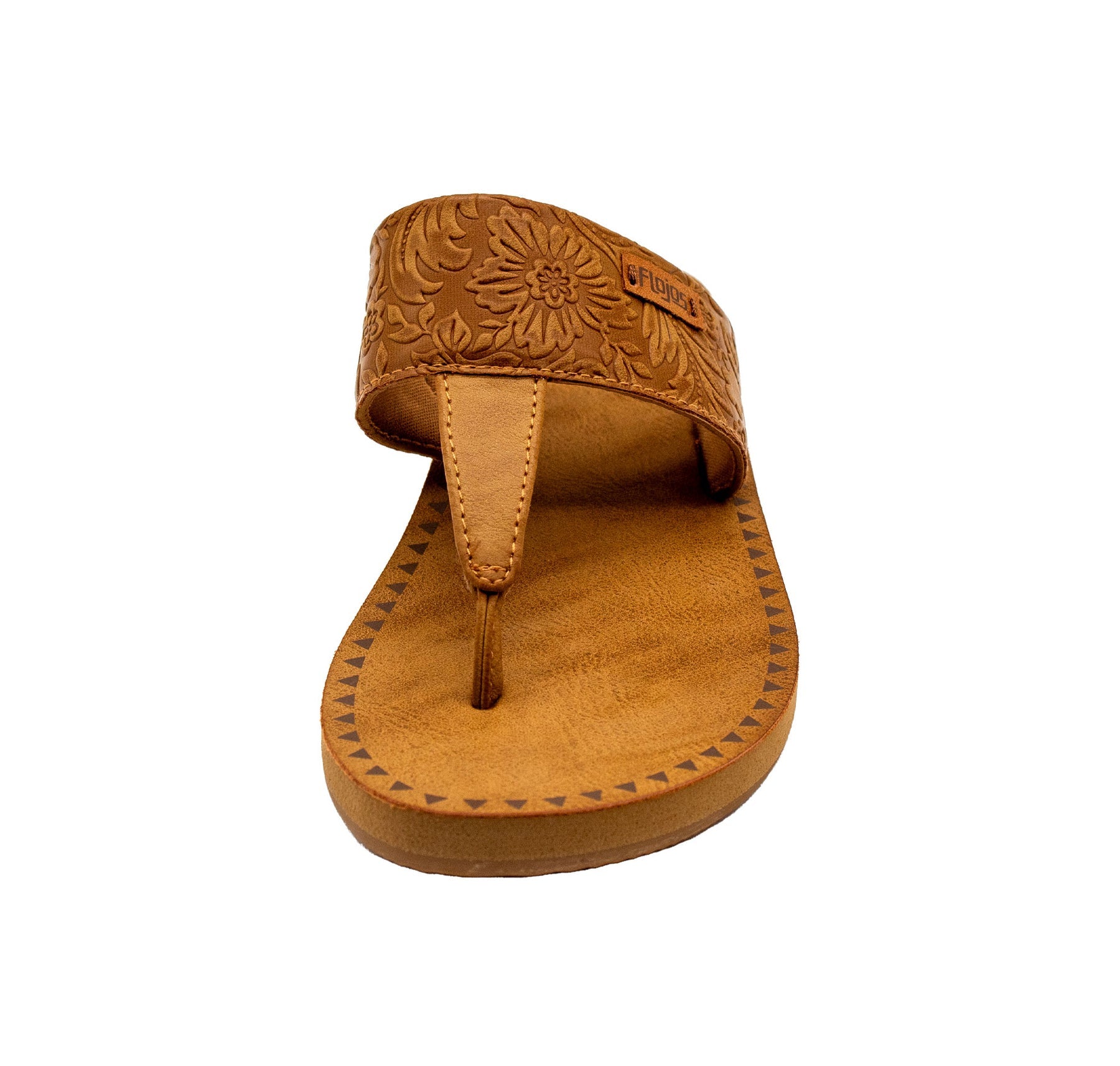 Flojos Grace - Women's Hooded Sandal - Tan Artisan (329)