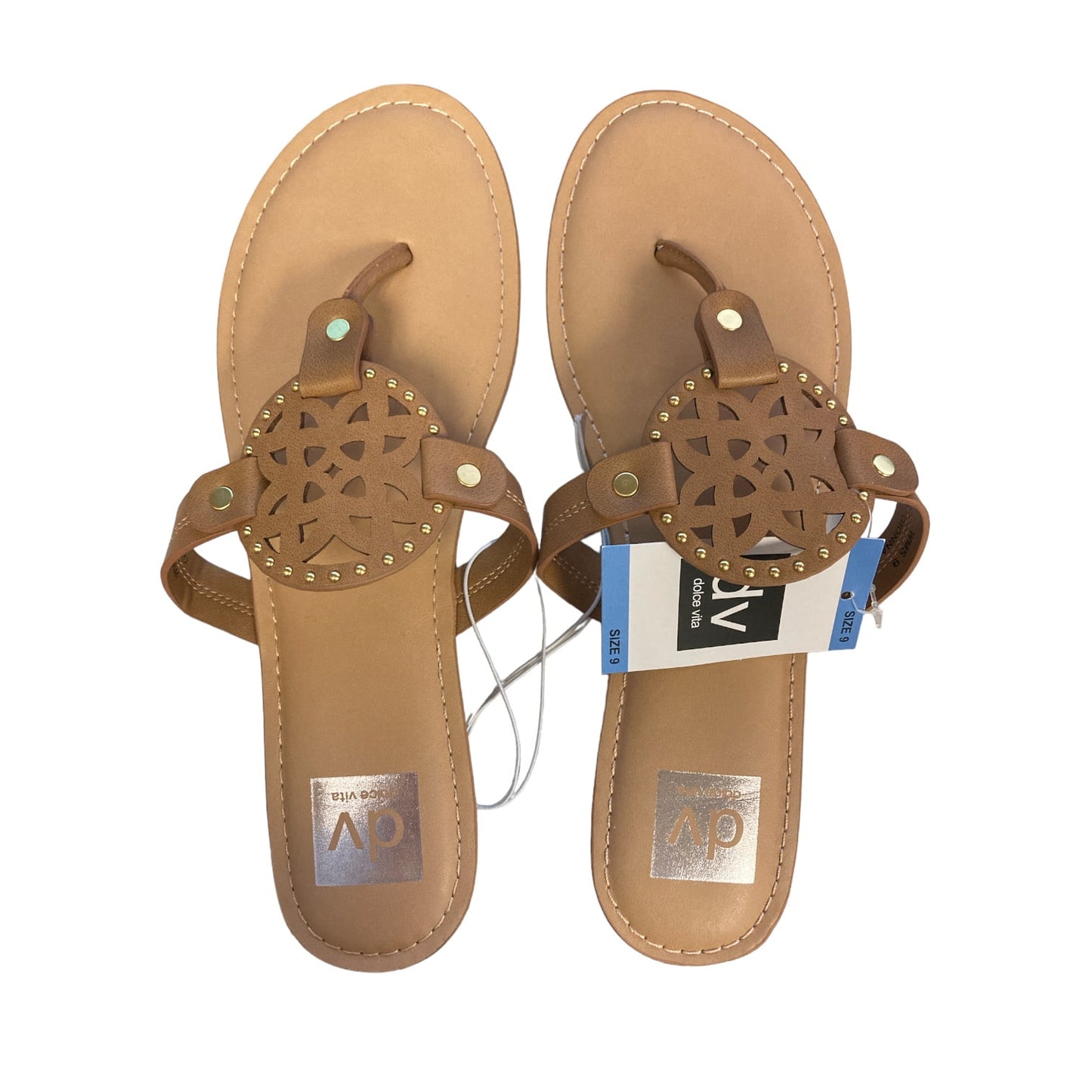 DV Dolce Vita Ladies Gionna Flat Sandal, Tan