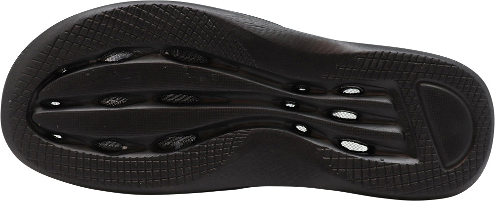 NORTY Young Men's Drainage Slide Sandal, (21006) Black