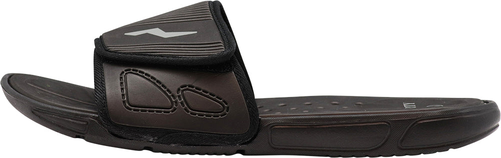 NORTY Young Men's Drainage Slide Sandal, (21006) Black