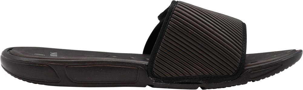 NORTY Young Men's Drainage Slide Sandal, (21006) Black