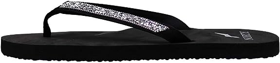 NORTY Women's Flip Flops Adult Female Sandals Black Gem (12051)