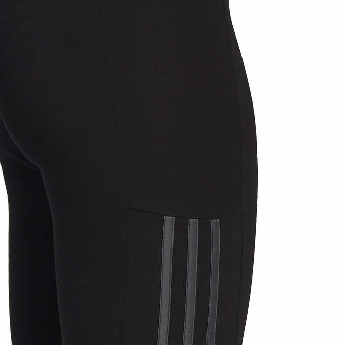 adidas Ladies' Cotton Legging, Black