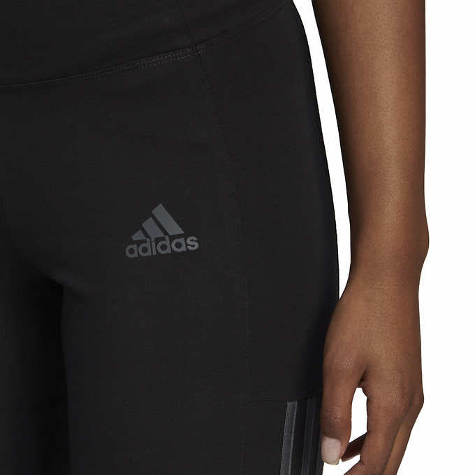 adidas Ladies' Cotton Legging, Black