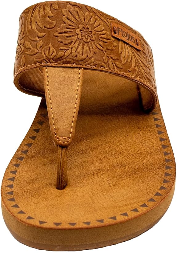 Flojos Grace - Women's Hooded Sandal - Tan Artisan (329)