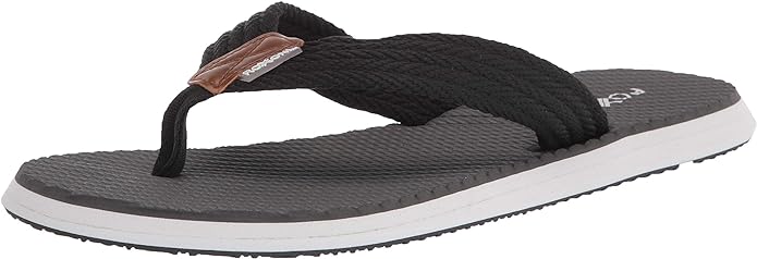 Roxoni Men's Thong Flip Flops Beach/Pool Outdoor Sandals (1258)