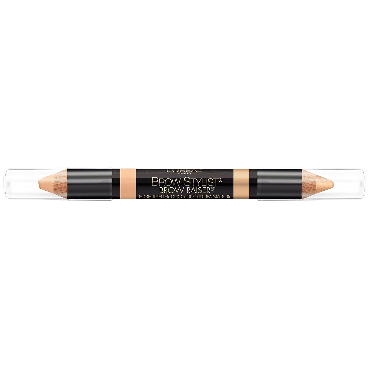 L'OREAL Cosmetics Stylist Brow Raiser Highlighter Duo, (625) Deep
