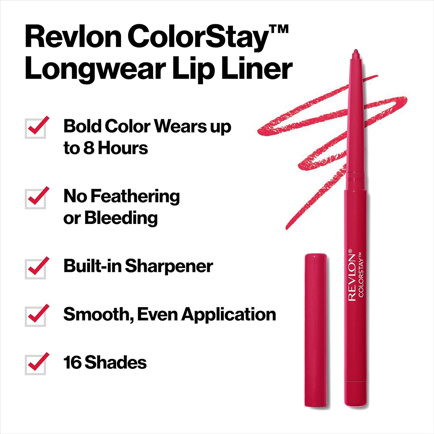 REVLON Colorstay longwear lip liner - Fuchsia (677)