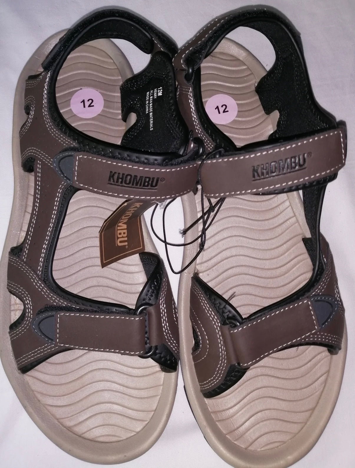 Khombu Men's Strap Sandal