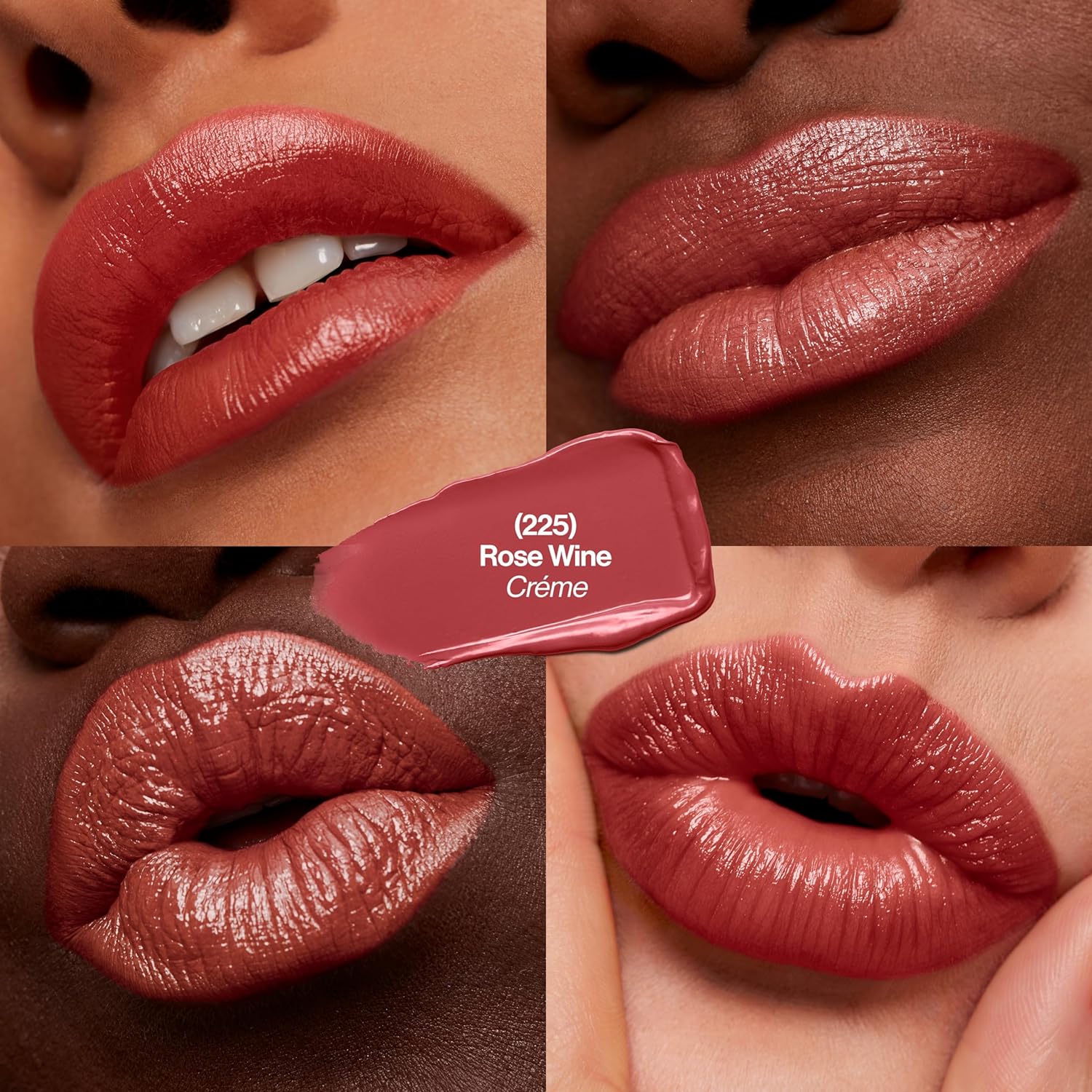 REVLON Super Lustrous Lipstick, 225 Rosewine