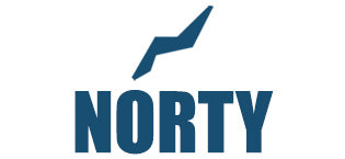 NORTY Men's Sandals Flip Flop, Black (11158)