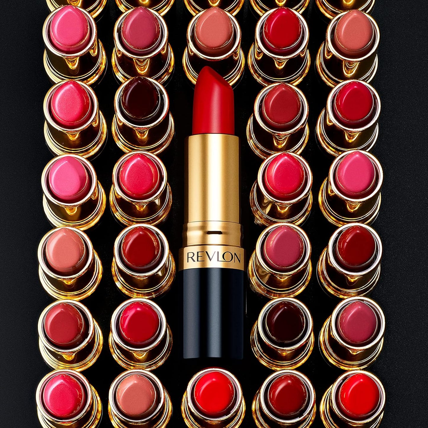 Revlon Super Lustrous Creme Lipstick, Creamy Formula, 745 Love Is On