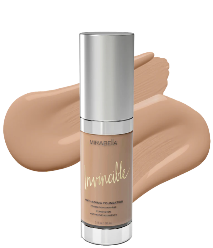 Mirabella Invincible Anti-Aging HD Foundation - V (Dark)