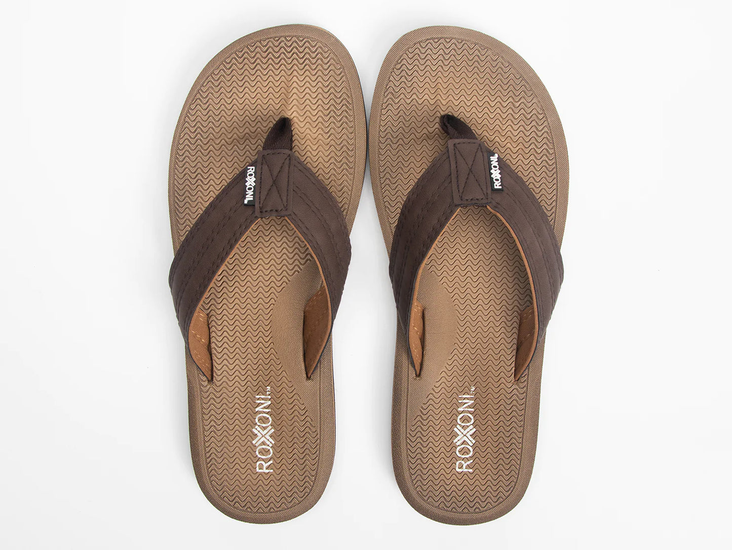 Roxoni Men's Lightweight Outdoor/Indoor Summer Slippers