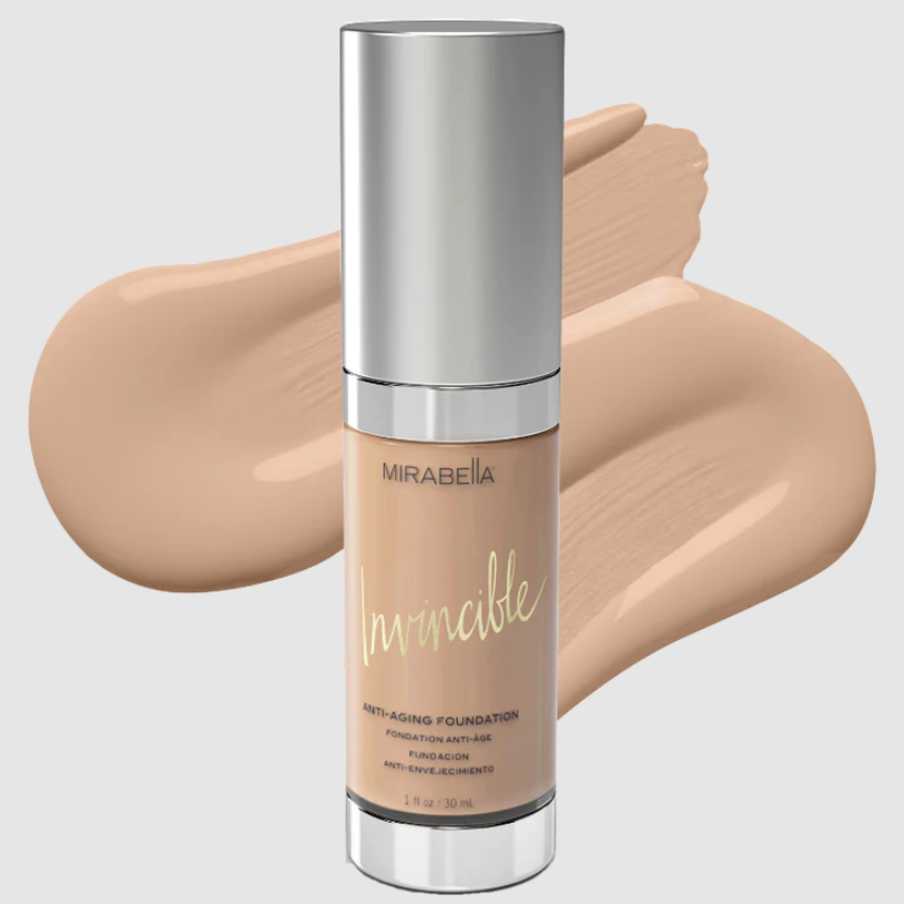 Mirabella Invincible Anti-Aging HD Foundation - III (Light)