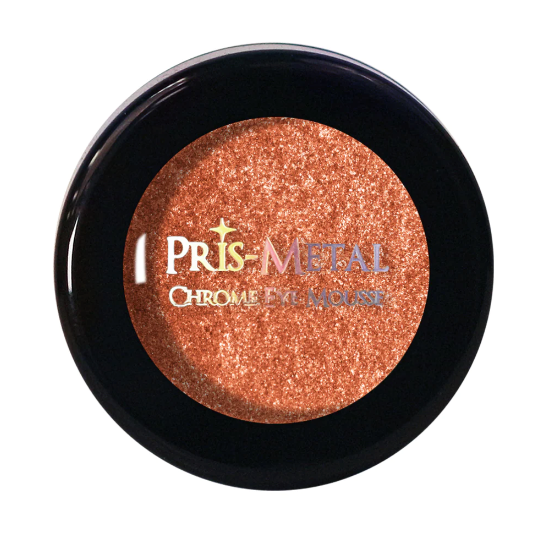 J.Cat Beauty Pris-Metal Chrome Eye Mousse, Orange Burst (PEM128)