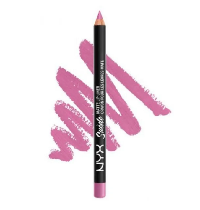 NYX PROFESSIONAL MAKEUP Suede Matte Lip Liner, Vegan Formula