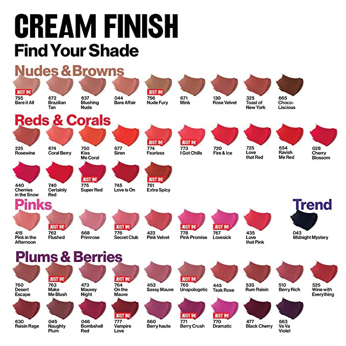 REVLON Super Lustrous Creme Lipstick - 672 Brazilian Tan