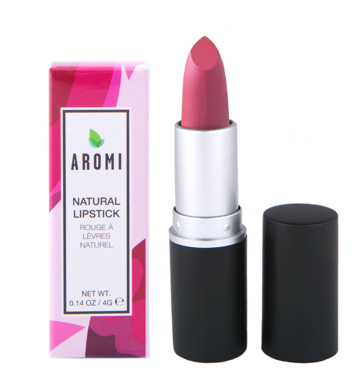 Aromi Beauty Natural Lipstick | Vegan + Cruelty-free - Rose Burgundy