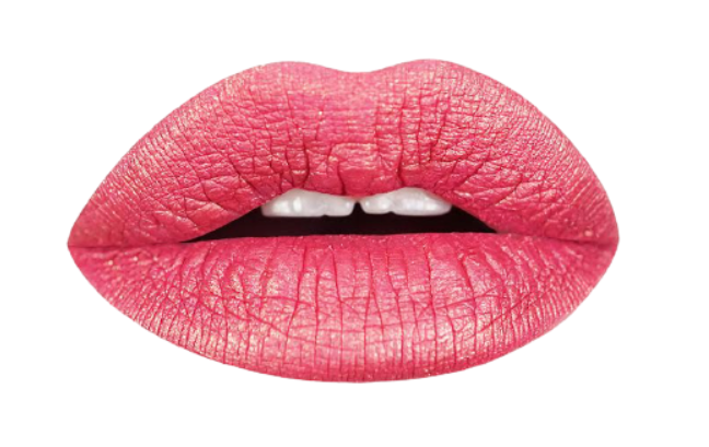 Aromi Beauty - Metallic Liquid Lipstick, Rose Gold