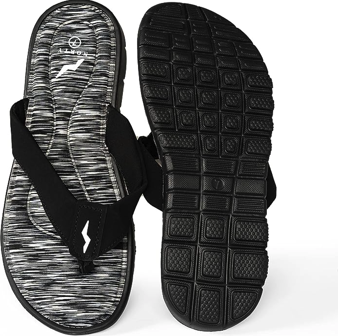 NORTY ladies Memory Foam Flip Flops