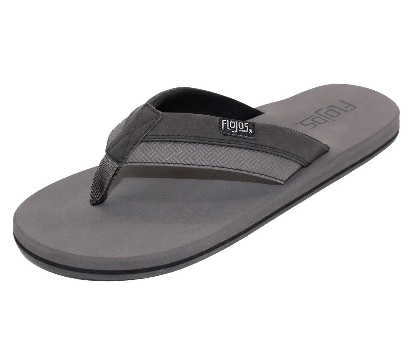 Flojos Ryan Men's Sandal (846- Gray/Black)