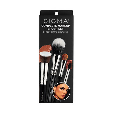 Sigma Beauty Complete (4-Piece) Makeup Brush Set