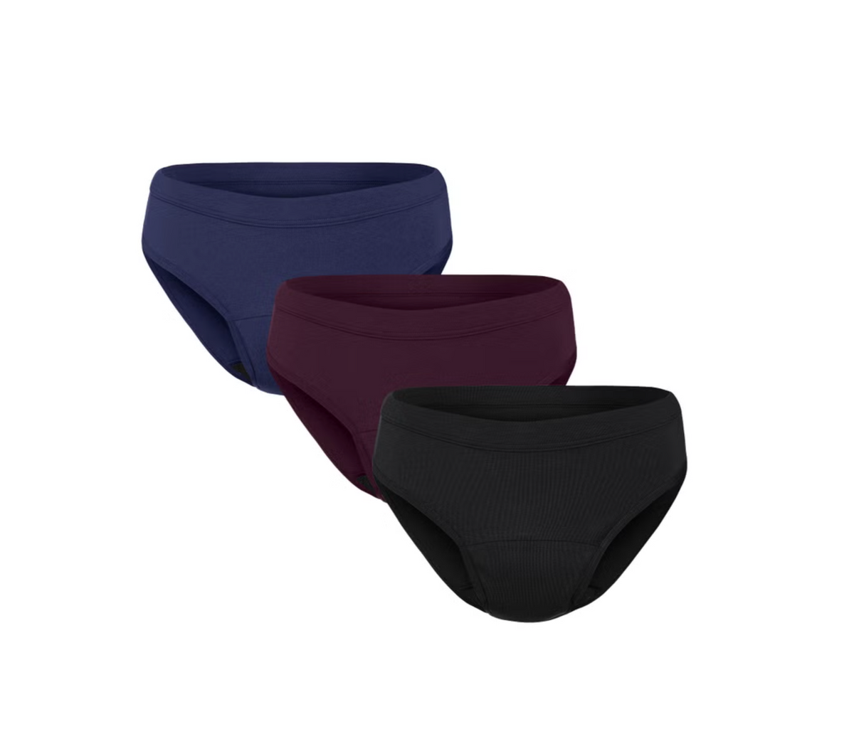 Knix Women's Cotton Blend Leakproof Underwear, (3-Pack)