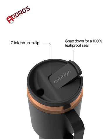 Contigo - SnapSeal Insulated Stainless Steel Tumbler 30 oz