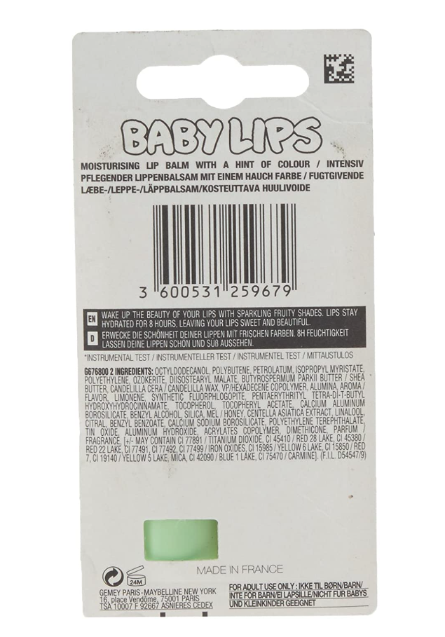 Maybelline Baby Lips Lip Balm - 60 Melon Mania