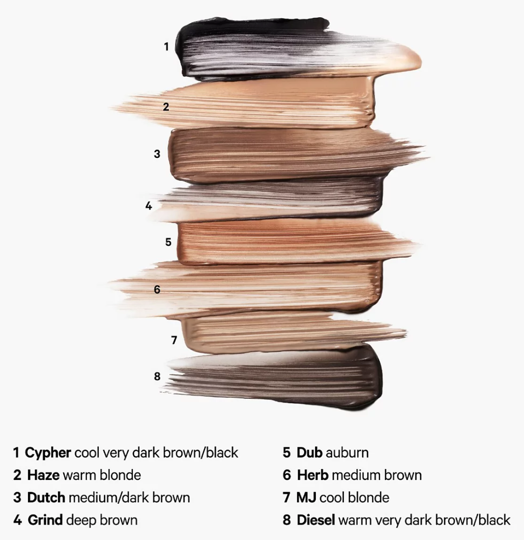 MILK MAKEUP KUSH Fiber Eyebrow Gel, Haze
