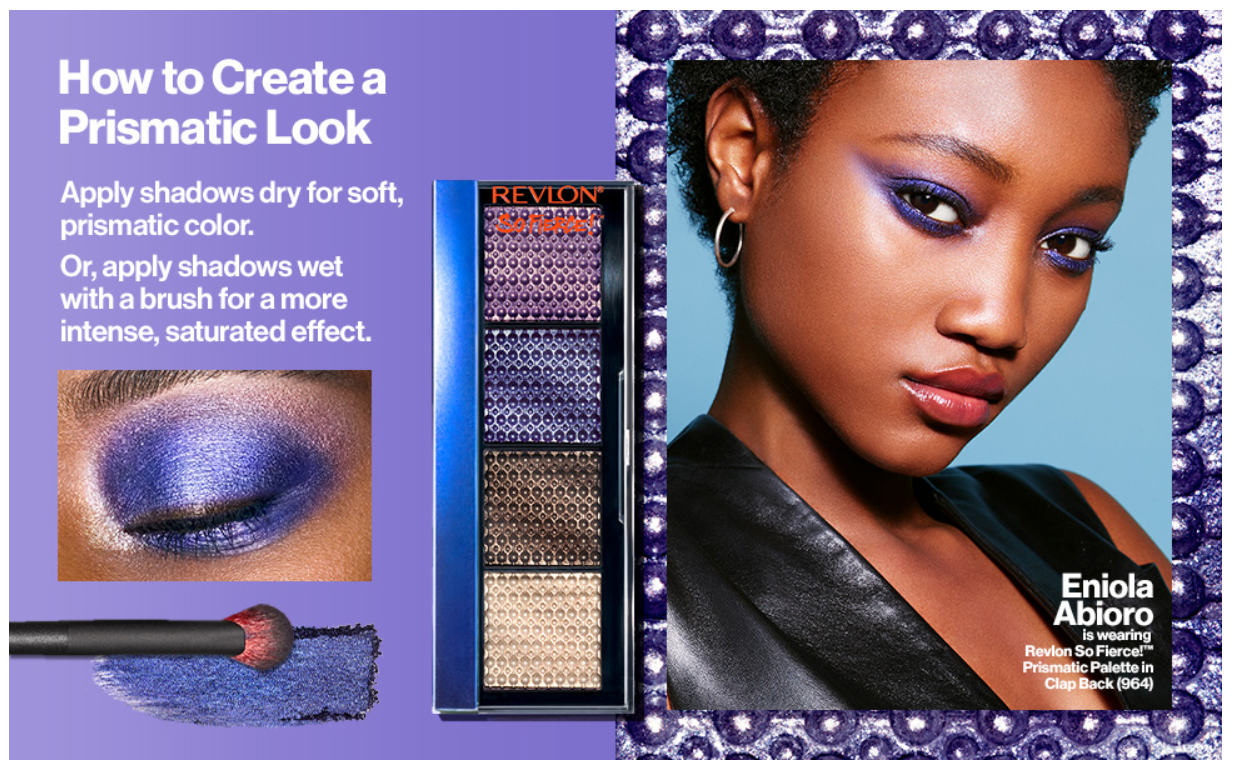 Revlon So Fierce! Prismatic Halo Shadow Quad