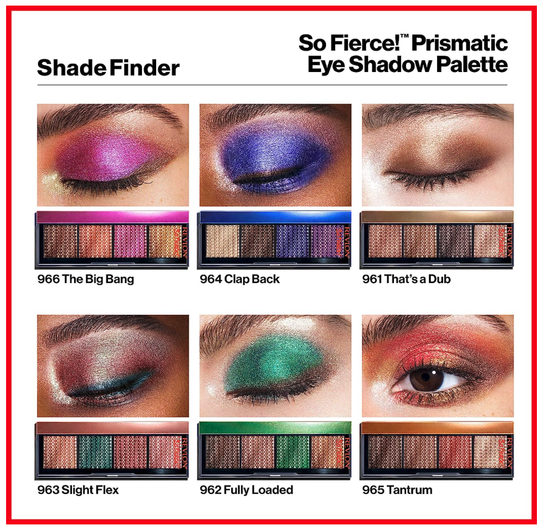 Revlon So Fierce! Prismatic Halo Shadow Quad