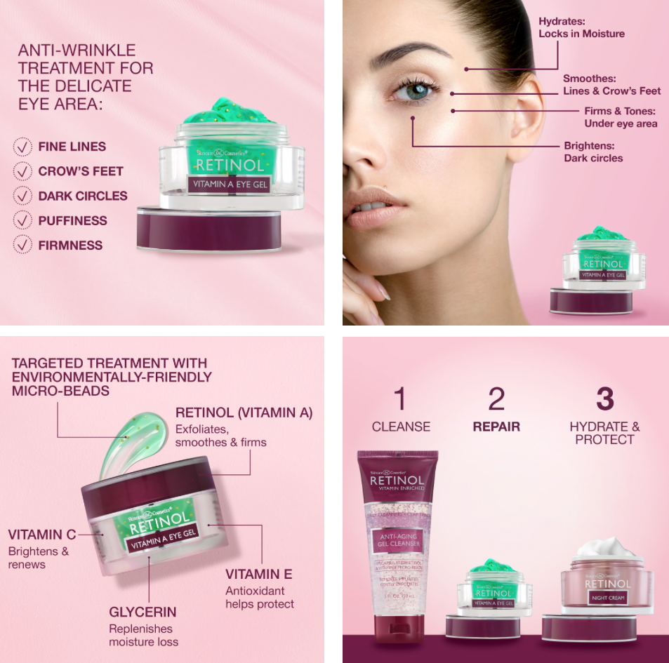 RETINOL Vitamin A Eye Gel - ADDROS.COM